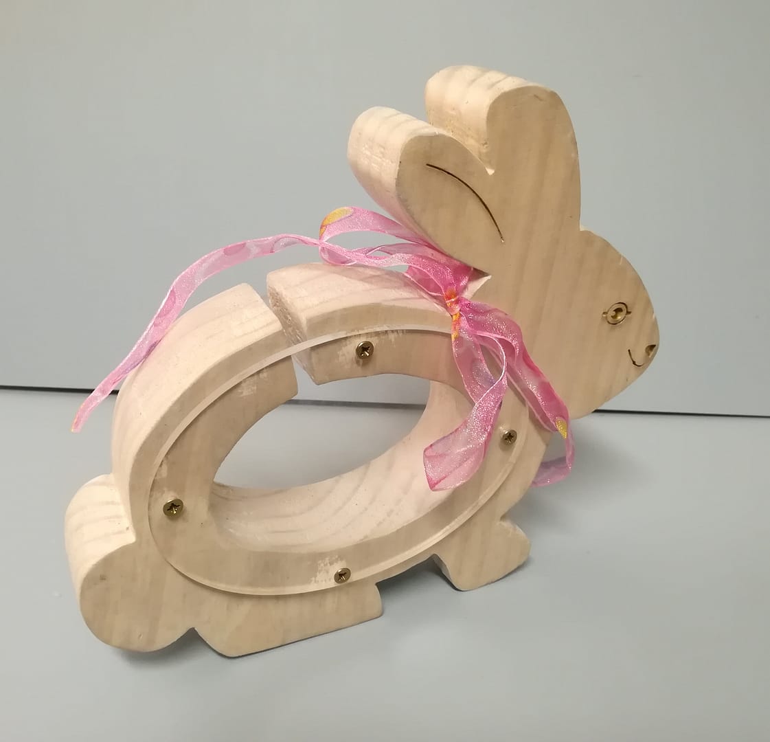 White rabbit money box