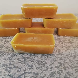Beeswax blocks