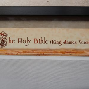 The Entire Bible on a 1 Page Poster