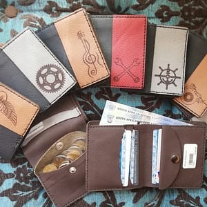 Mens wallet genuine leather