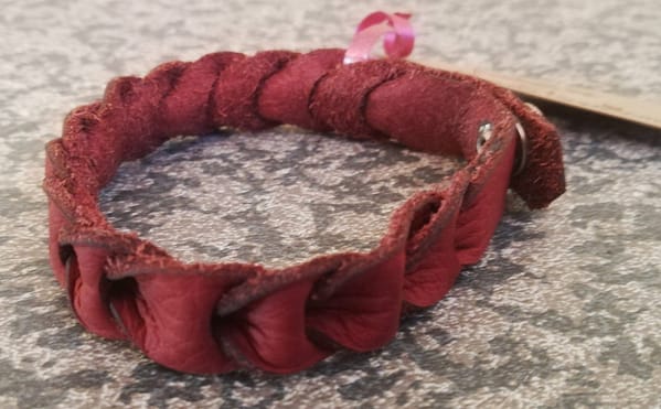 Braided Bracelet red