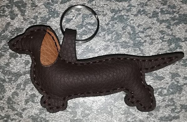 genuine leather keytags