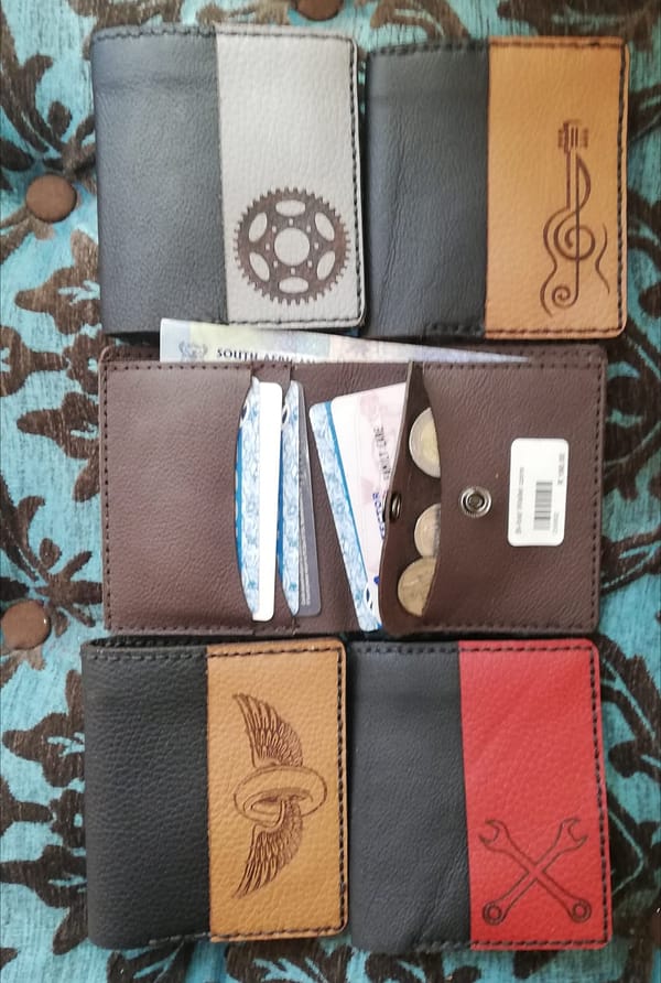 Mens wallet genuine leather