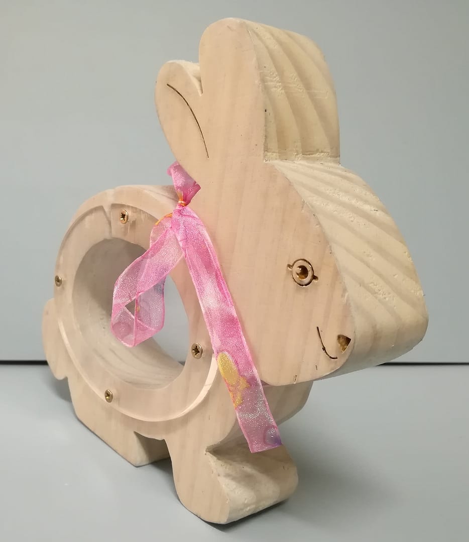 White rabbit money box
